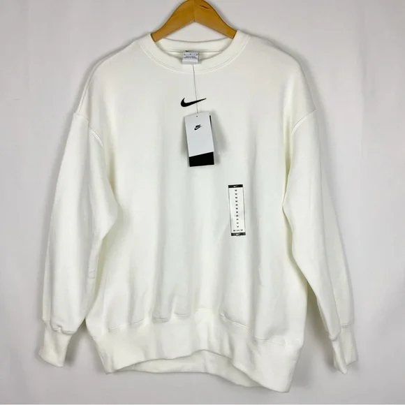 NWT Nike Women's Sportswear Phoenix Fleece Oversized Crewneck Sweatshirt - Picture 6 of 13